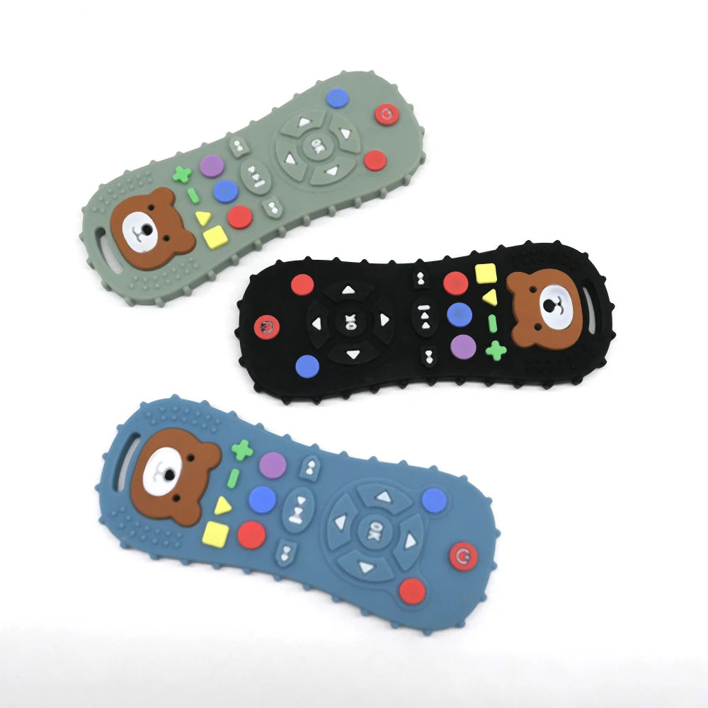 Food-Grade Silicone Remote Control Teether Toy