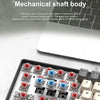 Compact 61-Key Mechanical Gaming Keyboard with RGB Backlighting