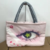 Classic PU Leather Tote Bag with Interior Zipper Pocket