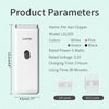 Cordless Electric Pet Hair Trimmer