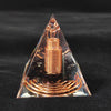 Spiral Copper Pyramid Ornament