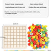 Wooden Shape & Color Mosaic Puzzle Set for Kids