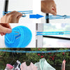 Portable Windproof Clothesline for Travel and Home