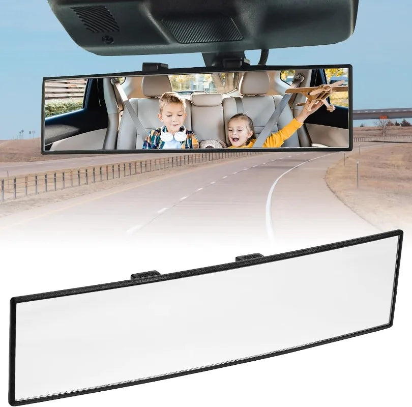 Wide-Angle Baby Rear View Mirror with Anti-Glare Coating