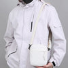 Minimalist Solid Color Crossbody Sling Bag for Men and Women
