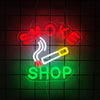 Cigar-Themed LED Neon Wall Sign