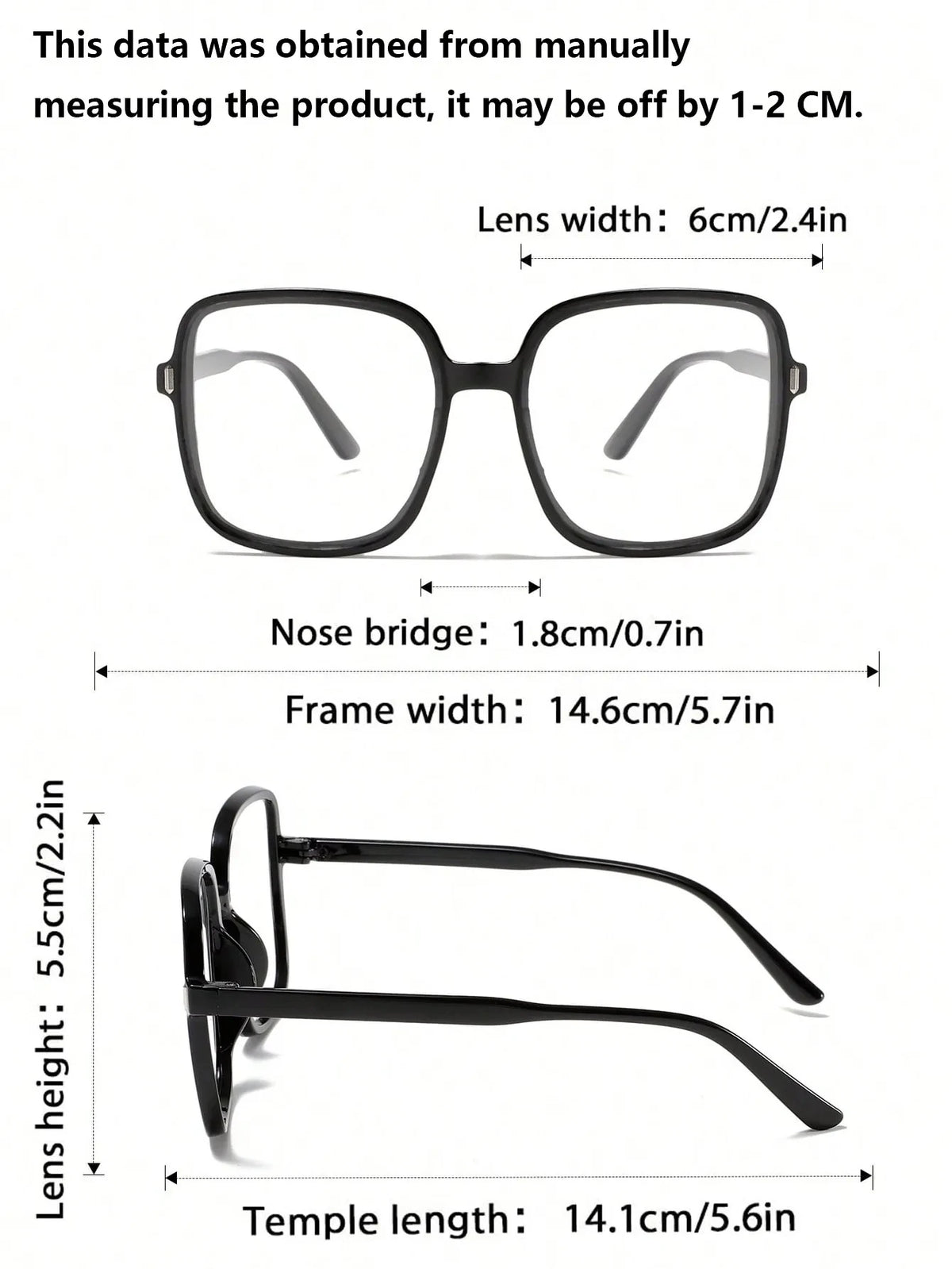 Lunettes Carrées Oversize