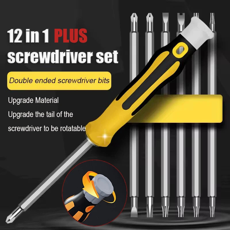 Precision Screwdriver Set with Magnetic Bits