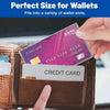 Clear PVC Card Protector Sleeves (5-Pack)