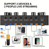 Podcast Recording Kit with Voice Changer & Mixer