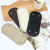 PU Leather Crochet Bag Base with Metal Feet