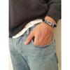Infinity Knot Leather Bracelet for Men