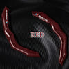 Carbon Fiber Texture Steering Wheel Cover - Anti-Slip & Comfortable Grip