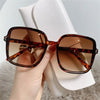 Oversized Quadratische Sonnenbrille mit UV400-Schutz