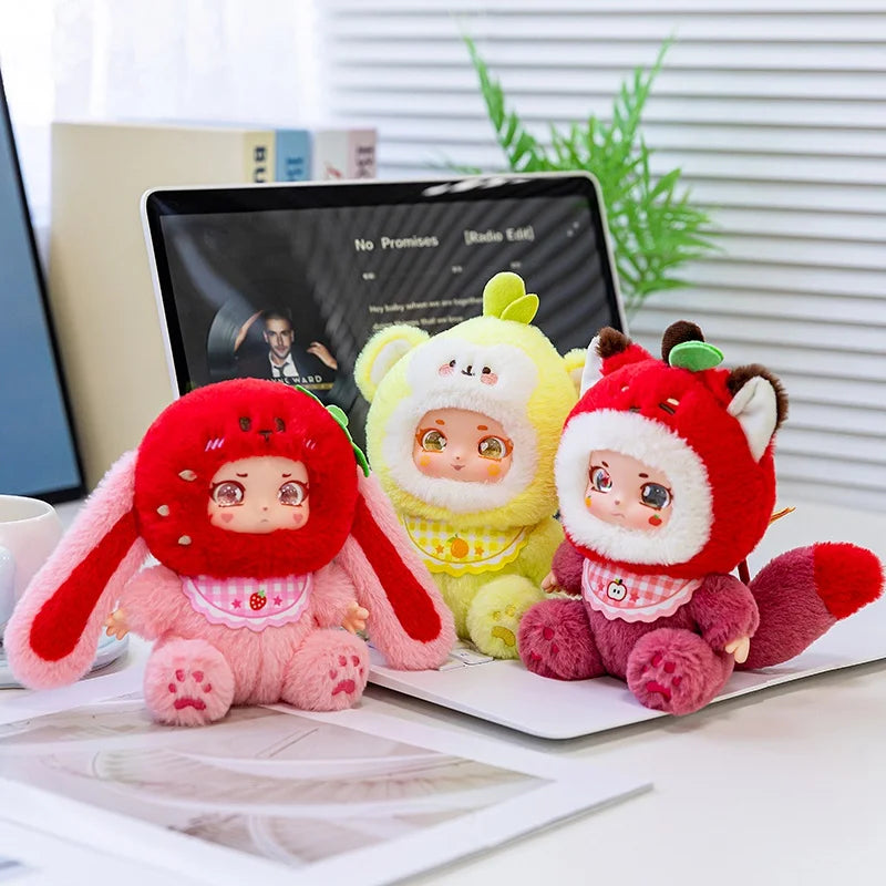 Kawaii Mystery Plush Keychain Collectible Series