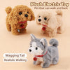 Interactive Walking Plush Dog Toy with Sound for Pets