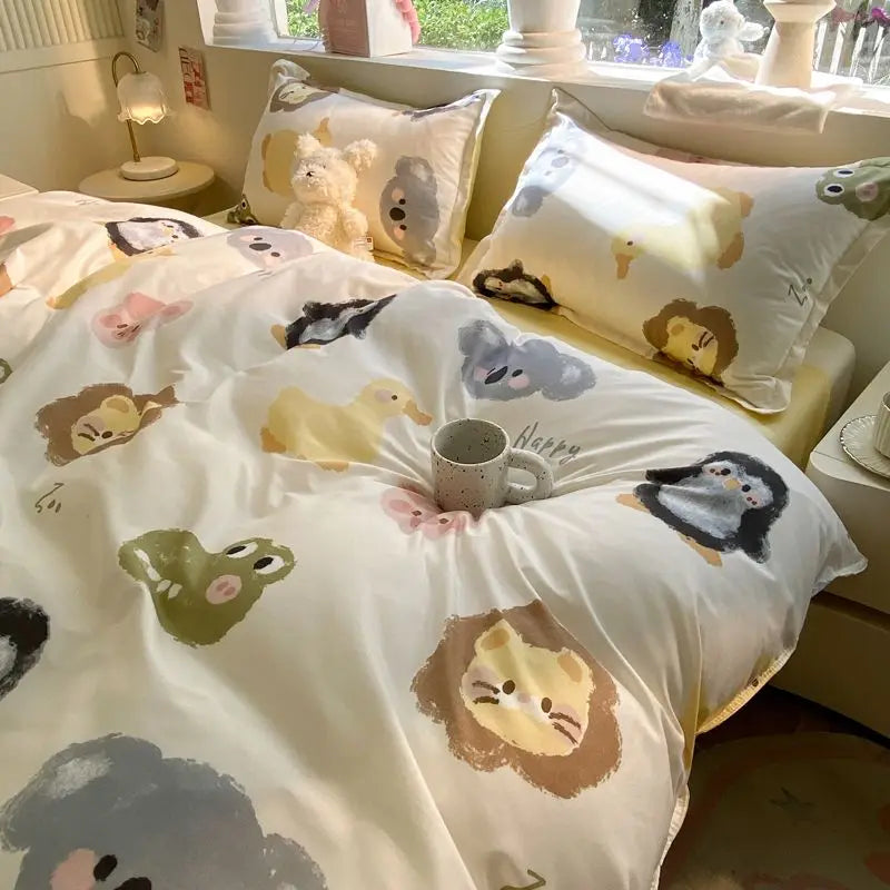 Juego de Ropa de Cama Universal para Diversas Colchones