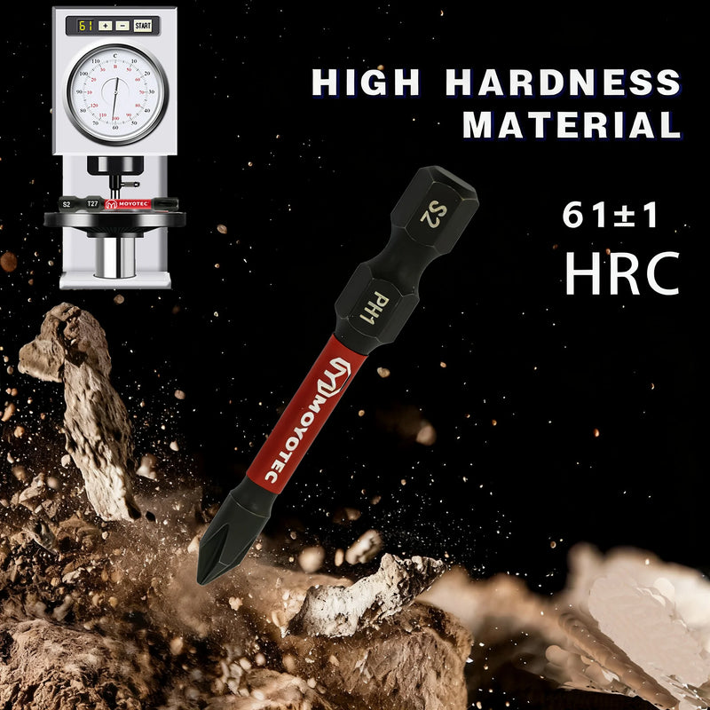 High-Strength Magnetic Screwdriver Bit Set