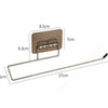 Porte-rouleaux de papier toilette en acier inoxydable à fixation murale