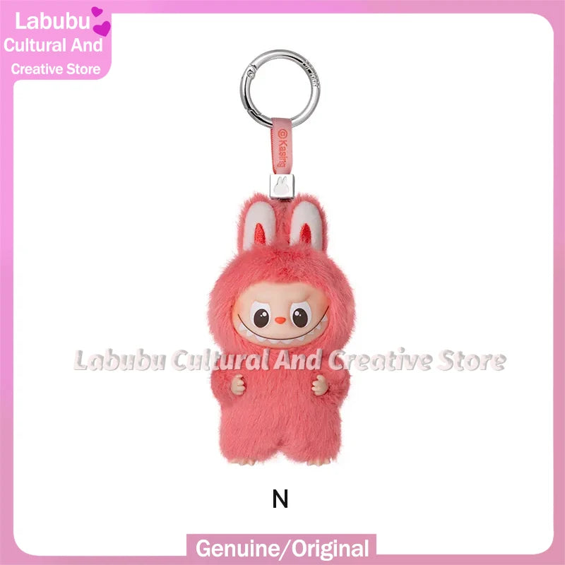 Labubu The Monsters Vinyl Face Plush Doll Pendant Keychain
