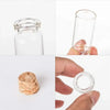 Mini Glass Bottles with Cork Stoppers for DIY Crafts and Gifting