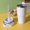 Insulated Stainless Steel Tumbler with Handle