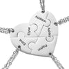 Personalized Stainless Steel Heart Name Necklace