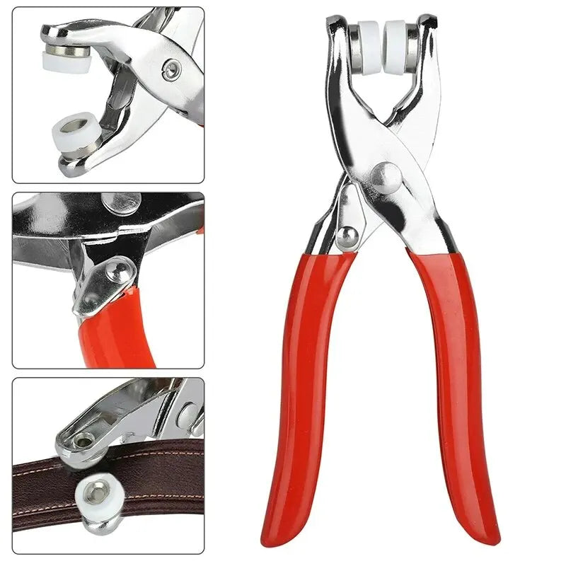 Snap Fastener Kit with Pliers – 400-Piece Metal Buttons