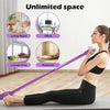 6-Tube Resistance Band Pedal Puller for Full-Body Fitness