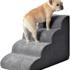 Curved Pet Stairs for Beds and Sofas