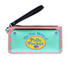 Kawaii Fold Wallet with Cartoon Print and Coin Pocket