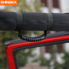 Black roll bar mount armrest pull tabs for Jeep Wrangler grab handles