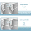 Ultra-Slim Dual Nozzle Bidet Attachment