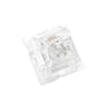 Clear plastic housing for Outemu mechanical keyboard switches, multiple types.