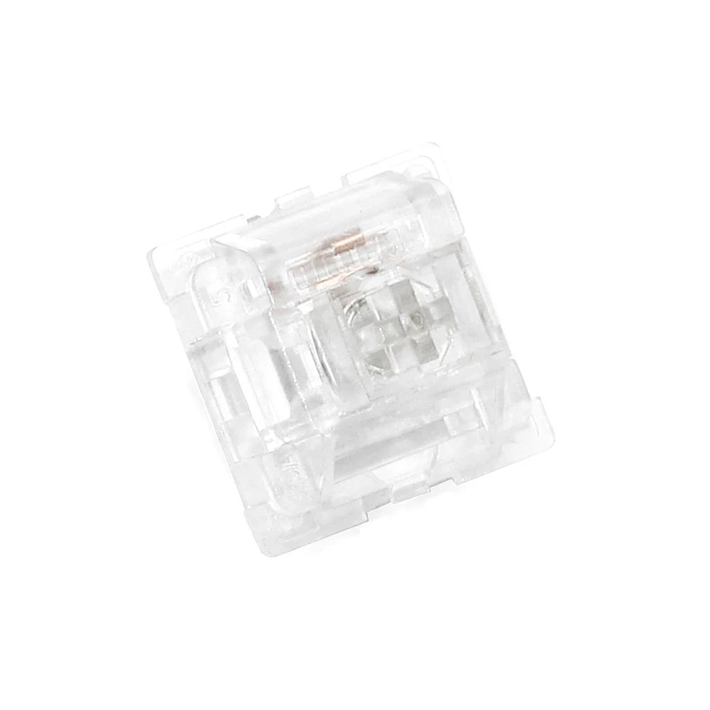 Clear plastic housing for Outemu mechanical keyboard switches, multiple types.
