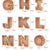 Wooden Alphabet Piggy Bank – Educational Coin Savings Box