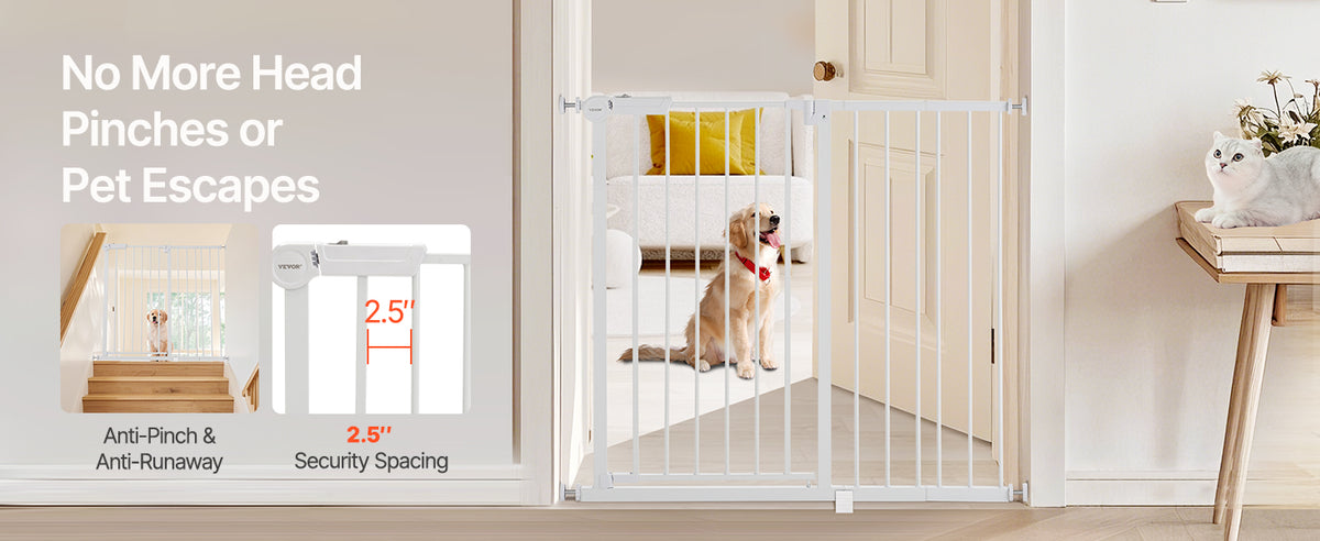 Walk-Through Safety Gate for Babies and Pets