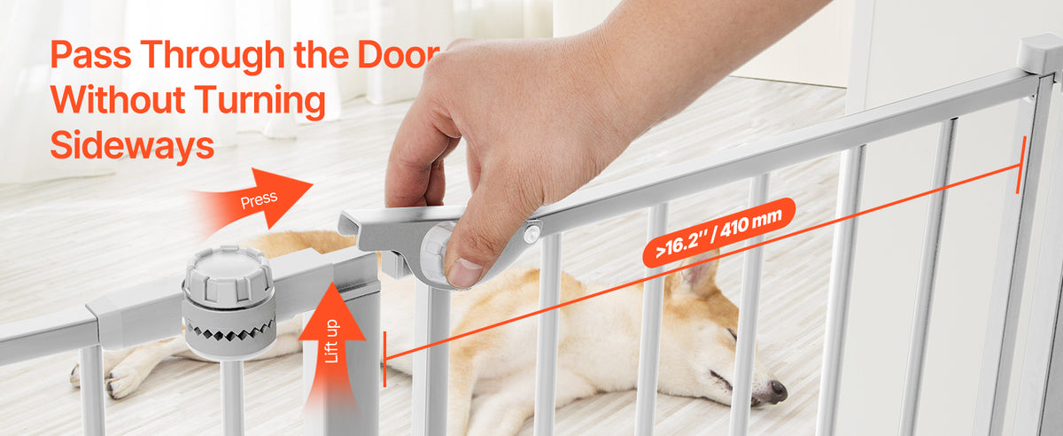 Walk-Through Safety Gate for Babies and Pets