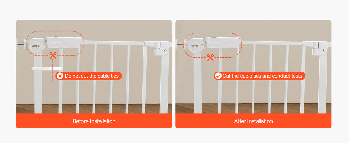 Walk-Through Safety Gate for Babies and Pets