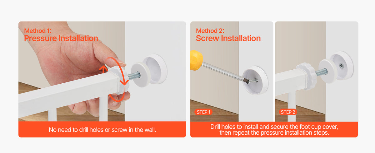Walk-Through Safety Gate for Babies and Pets