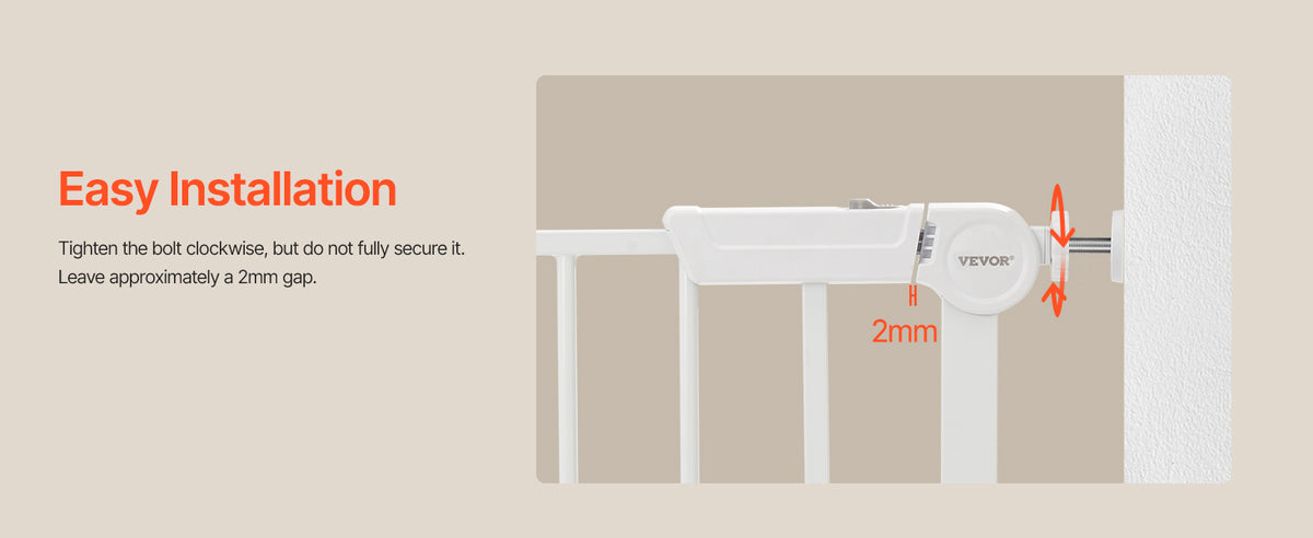 Walk-Through Safety Gate for Babies and Pets