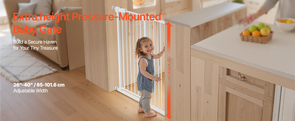 Walk-Through Safety Gate for Babies and Pets