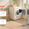 Adjustable Rollable Clothes Drying Rack with Sock Clips