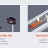 Adjustable Aluminum Drywall Stilts with Knee Pads