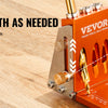 Adjustable Aluminum Pocket Hole Jig Kit with Step Drills