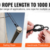 Image showing various applications of upgraded rope including swing ropes, sailing ropes, handmade products, and fixing devic