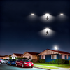 Solar-Powered LED Flood Light with Motion Sensor and Remote Control