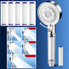 5-Mode Adjustable Shower Head with Water Filter