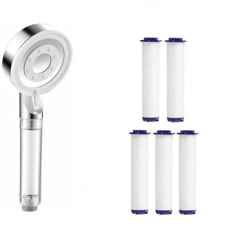 5-Mode Adjustable Shower Head with Water Filter