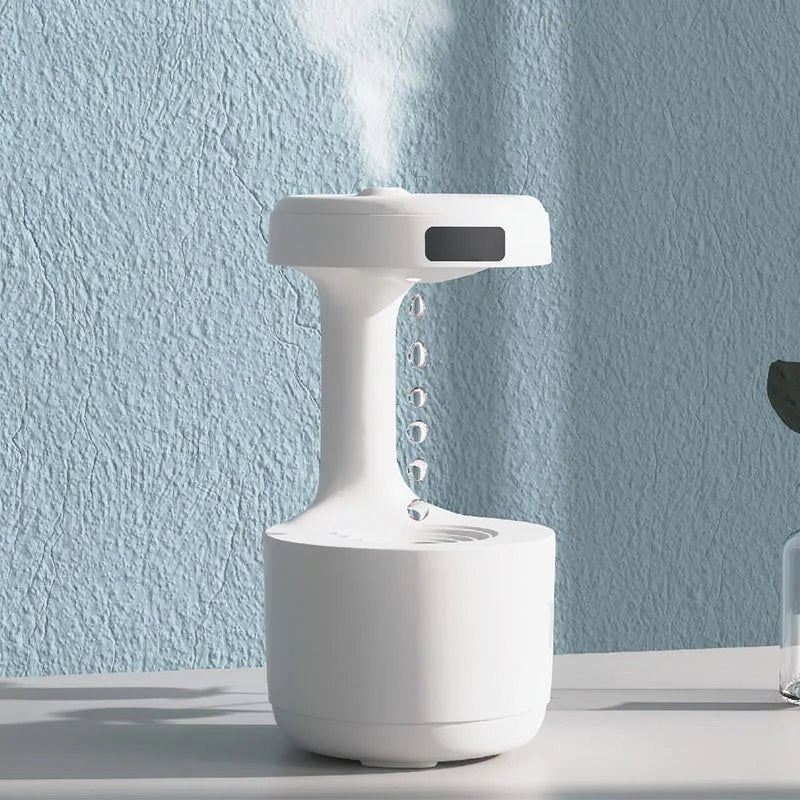 Levitating Air Humidifier with LED Night Light